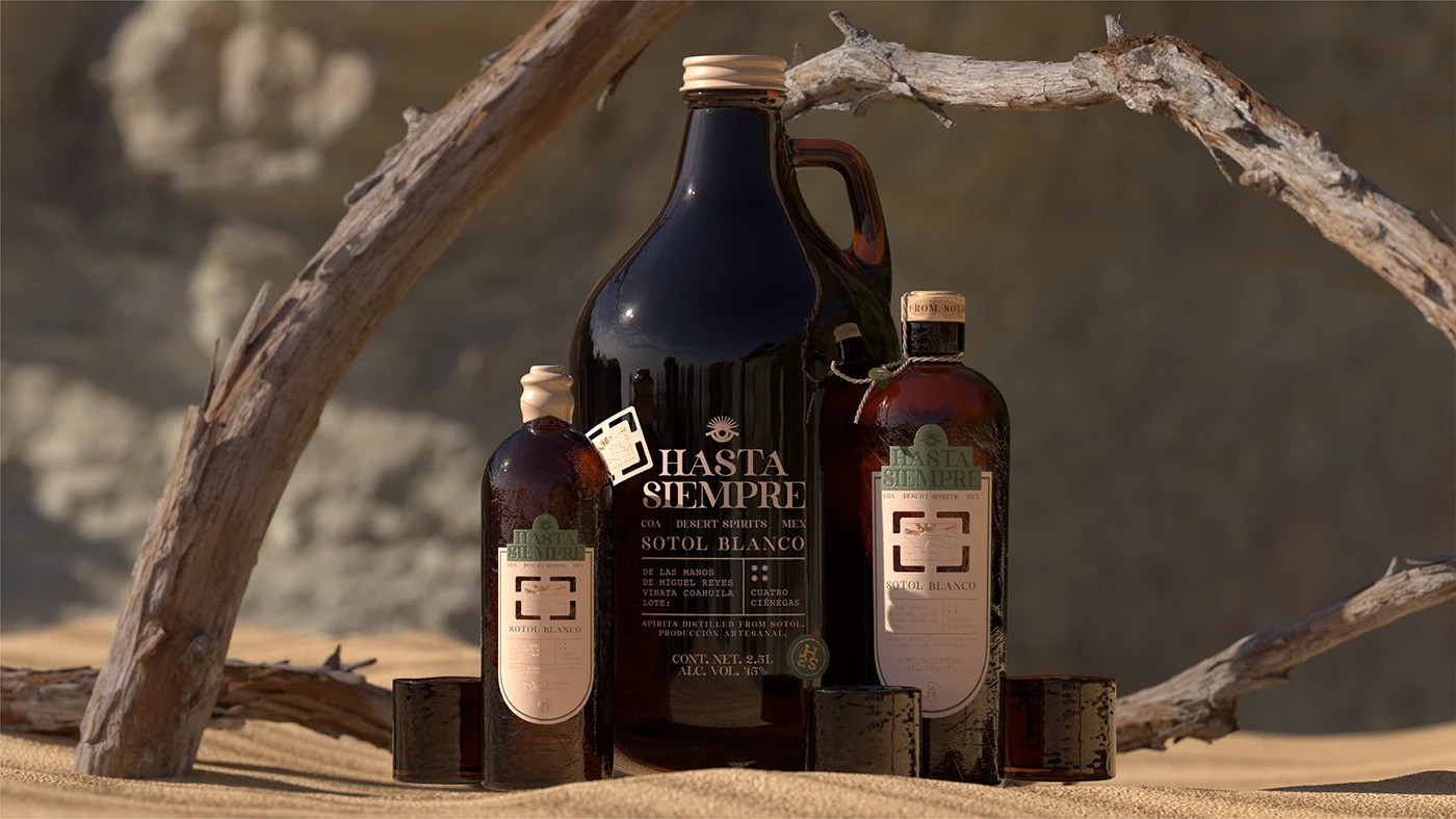 Hasta Siempre Sotol Bottles Up Desert Spirit with a Shot of Style