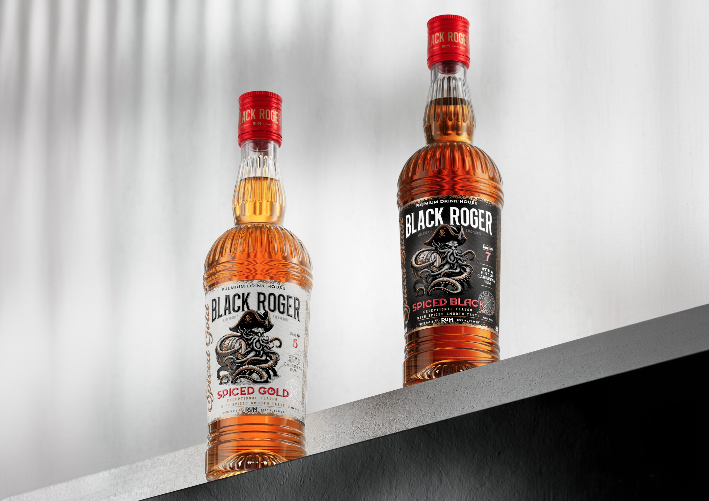 Black Roger Rum Channels Nautical Mischief with Treasure-Like Packaging