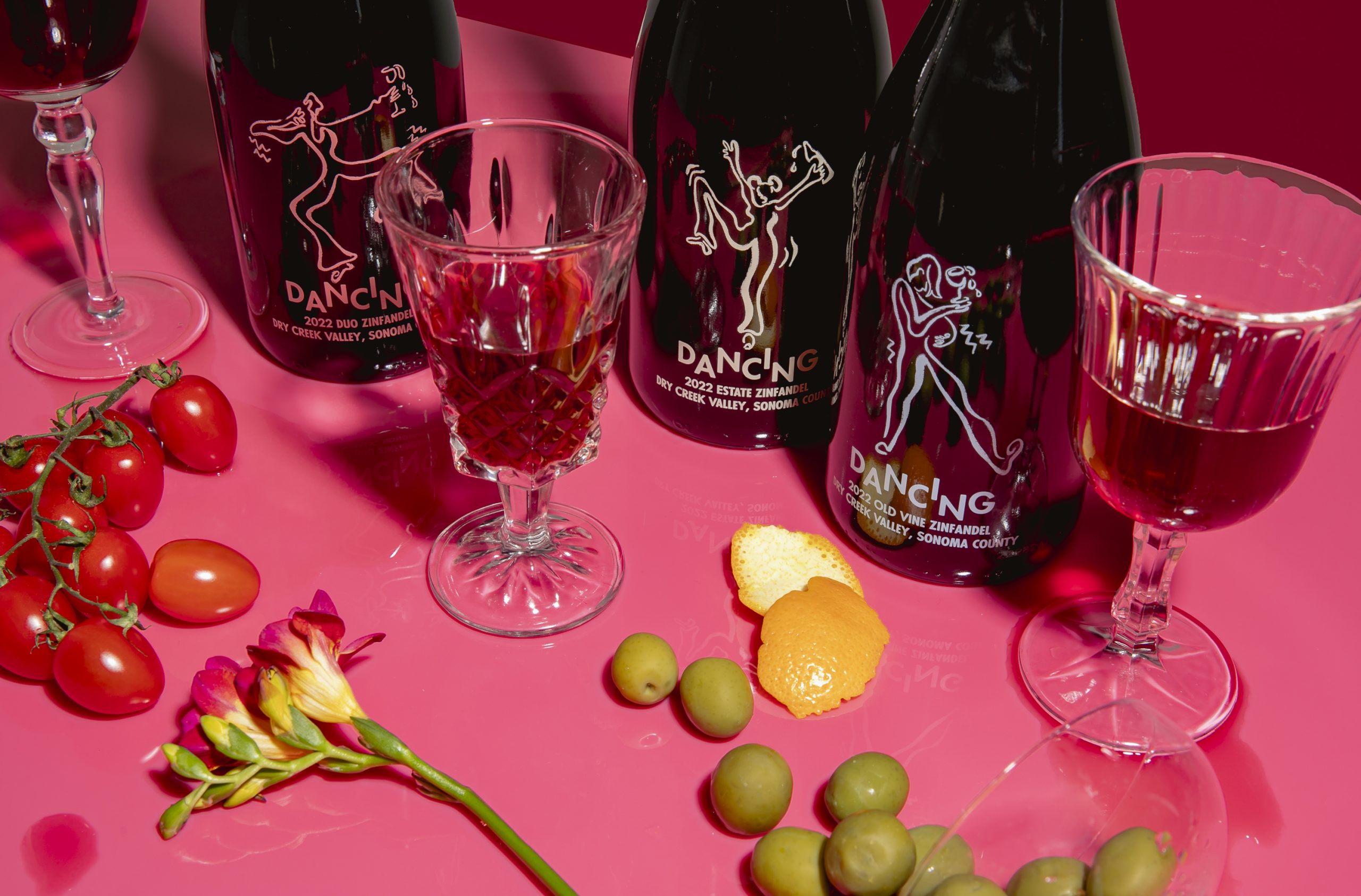 Dancing’s Wine Labels Cut Loose with Every Pour