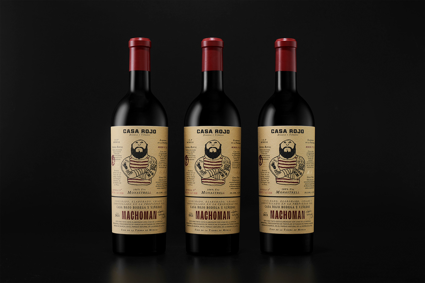 Machoman Monastrell’s Wine Is Strongman-Approved