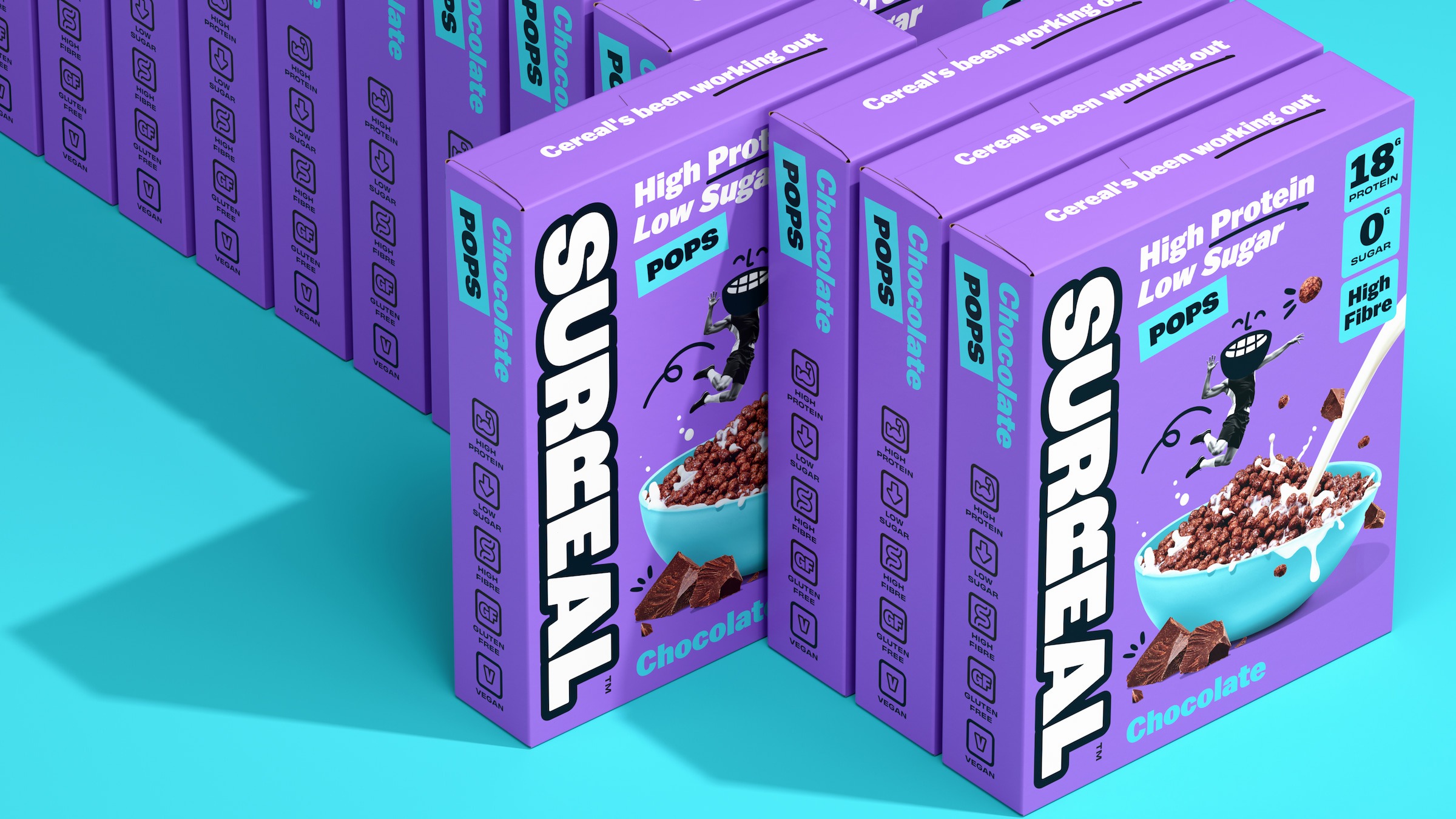 Cereal Brand Surreal Announces Refresh and Pokes Fun At Cringe LinkedIn Posts