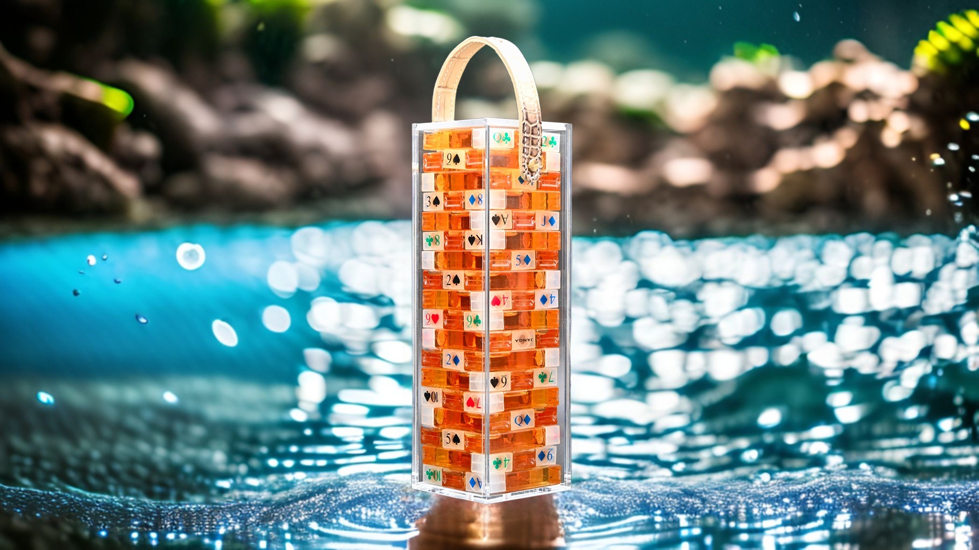 New Version Of Jenga Replaces Wooden Blocks With Tiny Bottles Of Whiskey