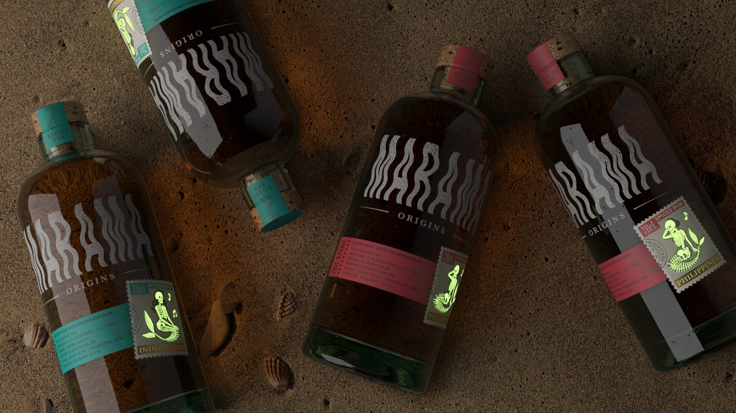 Marama Rum Reels You In With Glow In The Dark Packaging