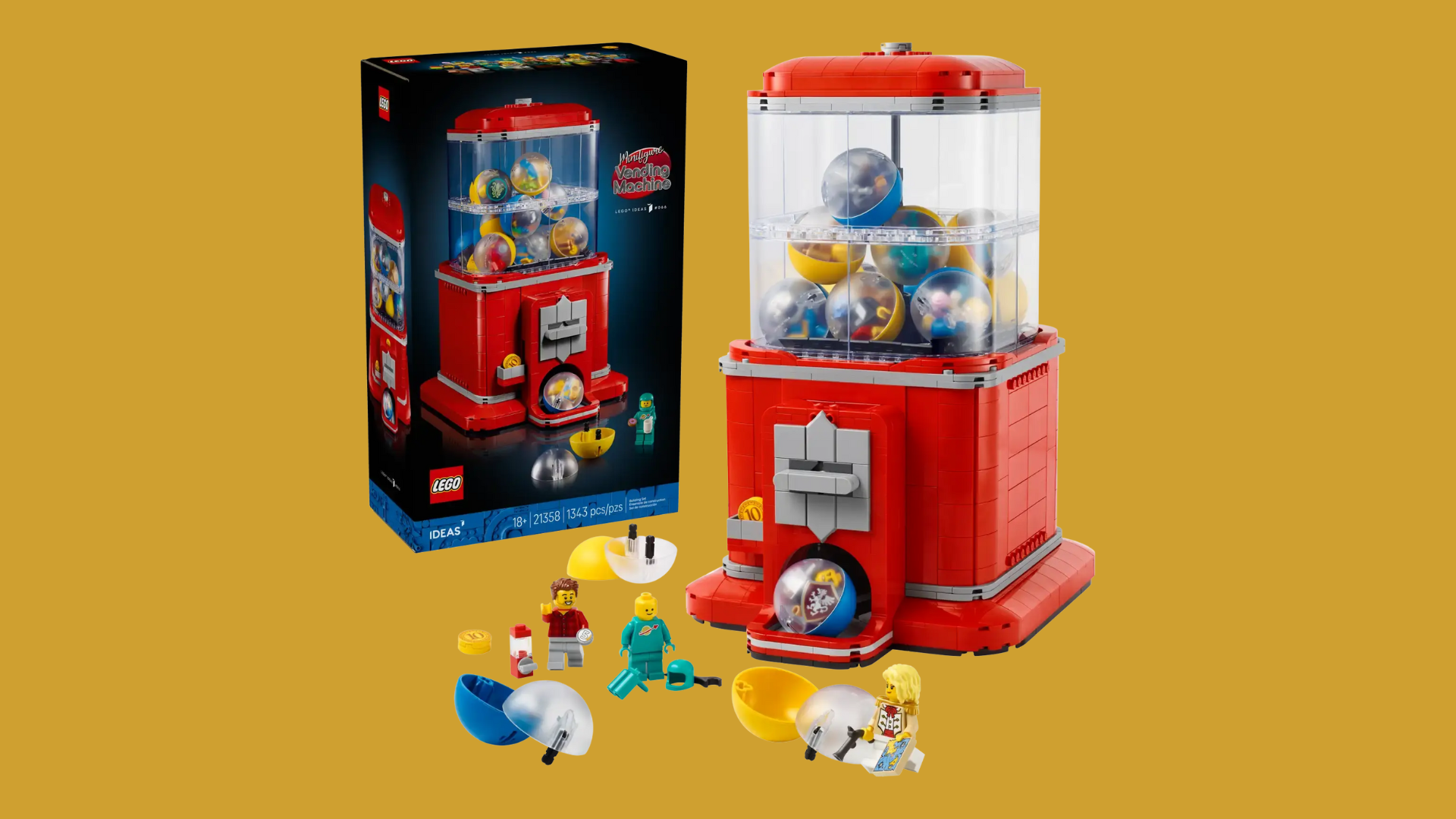 All Hail the Toy Bubble: LEGO’s Latest Set Is A Functional Vending Machine