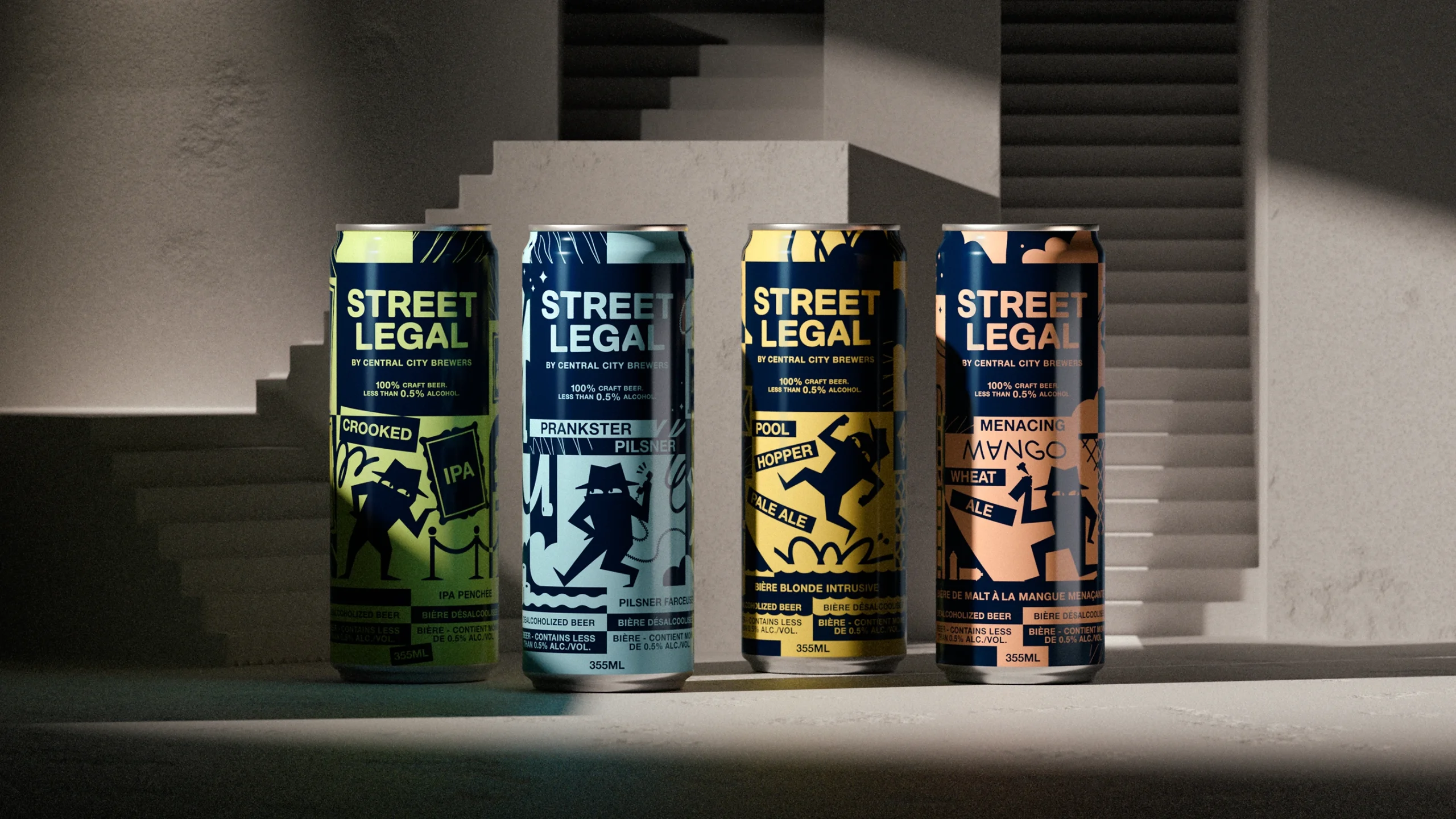 Street Legal’s Rebrand Turns Every Can into a Getaway Scene